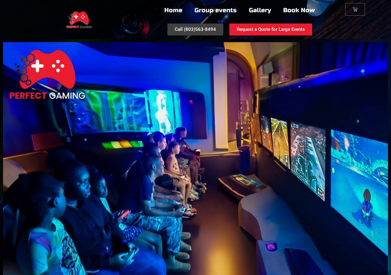 Perfect Gaming website homepage