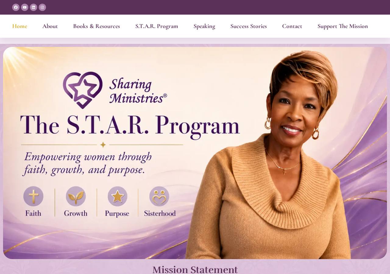 Sharing Ministries website homepage